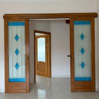 Porta vetrata scorrevole