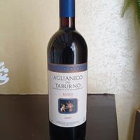 bottiglia di vino aglianico del taburno 1997