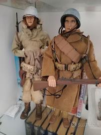 2 Action figure ww2 Americani Bastogne