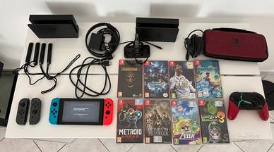 Nintendo Switch accessoriata con Pro Controller