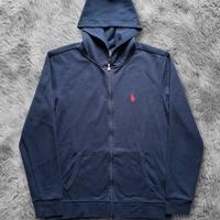 Polo Ralph Lauren Felpa Zip con Cappuccio Taglia M