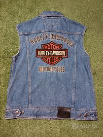 Harley Davidson gilet jeans Bar & Shield 