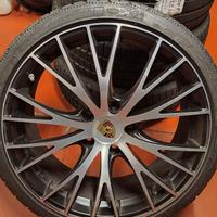 Cerchi lega Porsche 20" + gomme invernali nuove