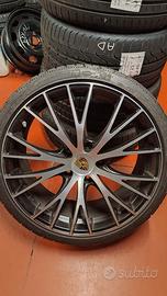 Cerchi lega Porsche 20" + gomme invernali nuove