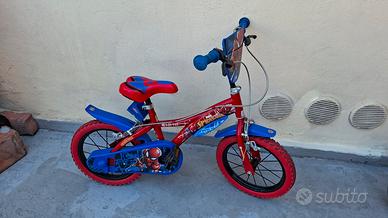 Bicicletta Spiderman 14"