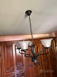 Lampadario + abat-jour