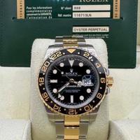 Rolex gmt acciaio oro