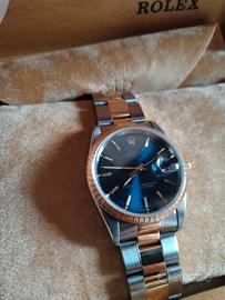 Rolex Date 15233 dial blu 