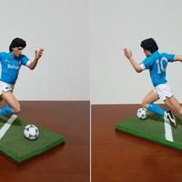 Maradona action figure fanatico repaint Napoli