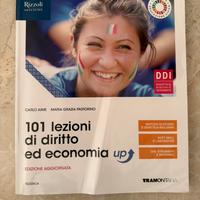 Libro superiori 101 lezioni di diritto ed economia