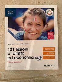 Libro superiori 101 lezioni di diritto ed economia