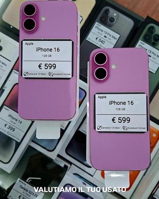 Iphone 16 128gb rosa