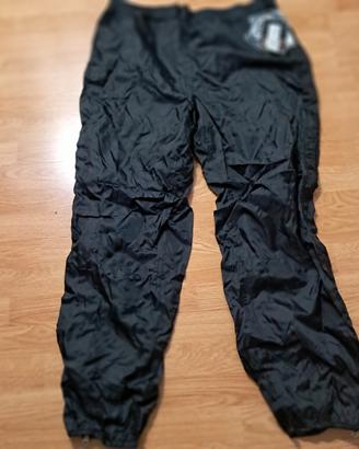 Pantalone kway Astrolabio Nero  per scooter
