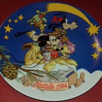 C.erco piatto di natale topolino 1984 de vita