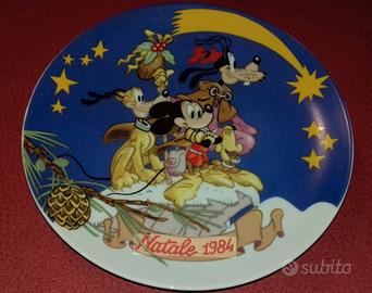 C.erco piatto di natale topolino 1984 de vita