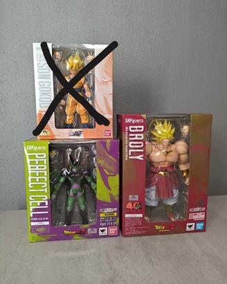Lotto 2x S. H. Figuarts dragon Ball