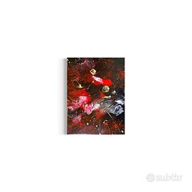 Quadro acrilico/pouring art