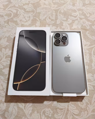 Iphone 16 Pro Max Natural 256Gb+Apple Care Plus