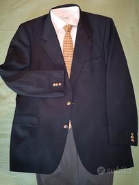 ELEGANTISSIMA GIACCA BLAZER BLU ORIGINALE VISCONTI