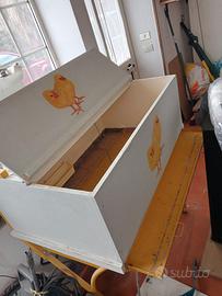 Camera calda per pulcini appena nati