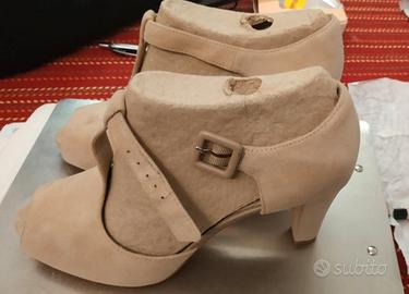 sandali cipria clarks 38 come nuovi