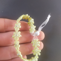 Bracciali donna pizzo macramè