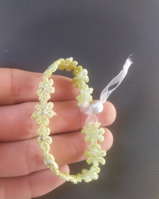 Bracciali donna pizzo macramè