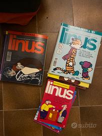 Riviste Linus anni 90