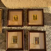 Quadretti Foglia Oro