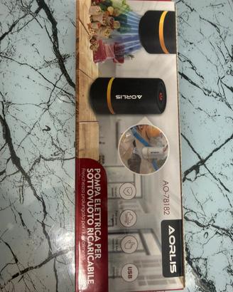 Pompa elettrica per sottovuoto ricaricabile €10