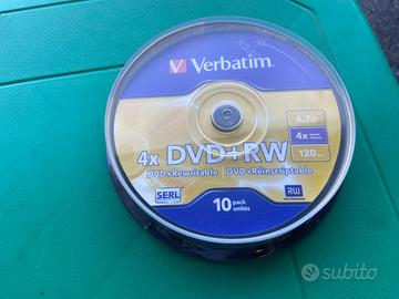 Verbatin DVD + RW 10 pezzi
