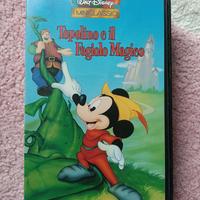 Vhs Disney vintage, Topolino e il  fagiolo magico