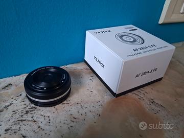 Obiettivo Viltrox AF 28mm f/4.5 per sony FF