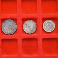 Germania 3 Monete 3° Reich 1 Reichspfennig 1944 