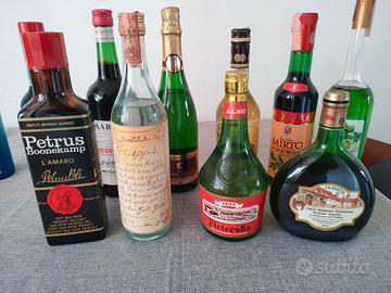 Bottiglie d'epoca