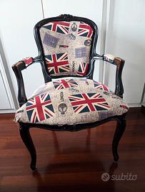 Poltrona Stile Luigi XV - London Edition