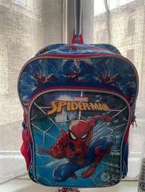 Zaino spiderman con trolley