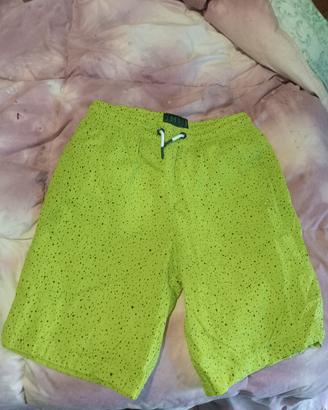 Pantaloncini Shorts Jordan Verde Fluò / 