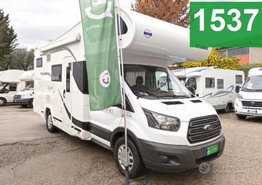 CAMPER BENIMAR FORD MANSARDATO LETTI CASTELLO CLIM