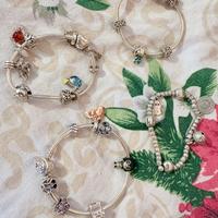 Bracciali pandora e dodo in argento 925