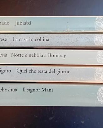 Lotto 5 libri narrativa Einaudi