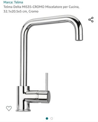Miscelatore Telma delta MIS35.09 Cromo