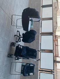 set di passeggino peg perego pliko switch