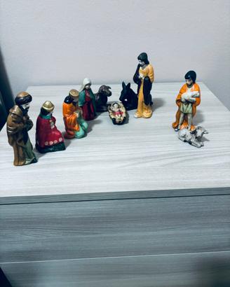 Statuine presepe in gesso