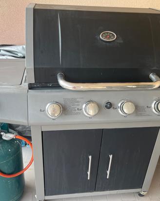 Barbecue a gas