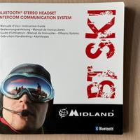 Midland Cuffie bluetooth Intercom moto sci