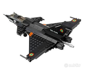 Set mattoncini Aeroplano Rafale Fighter Jet