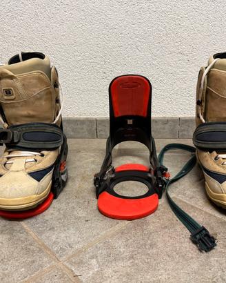 Scarponi e attachi snowboart soft
