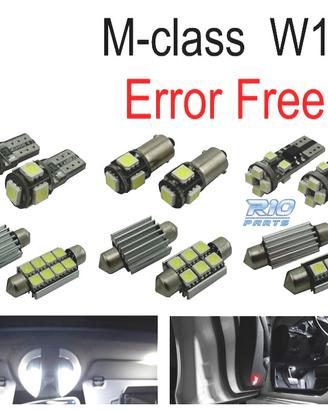 KIT 11 LAMPADE LED INTERNE MERCEDES CLASSE C W202 