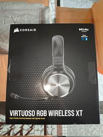 Corsair Virtuoso RGB wireless XT cuffie gaming
